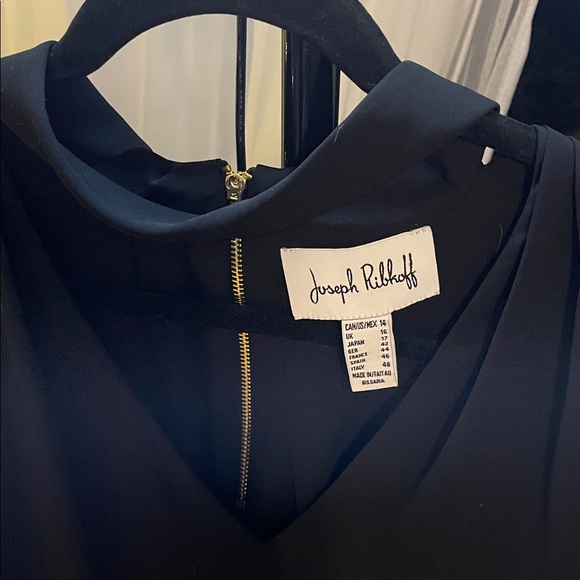 Joseph Ribkoff Style 173264 - Black Top - Picture 3 of 4